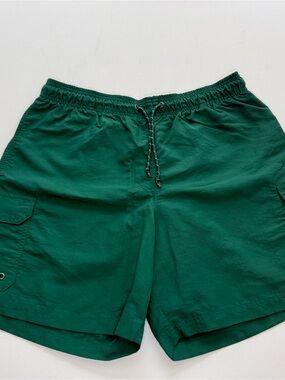 Champion Green Athletic Shorts with Drawstring